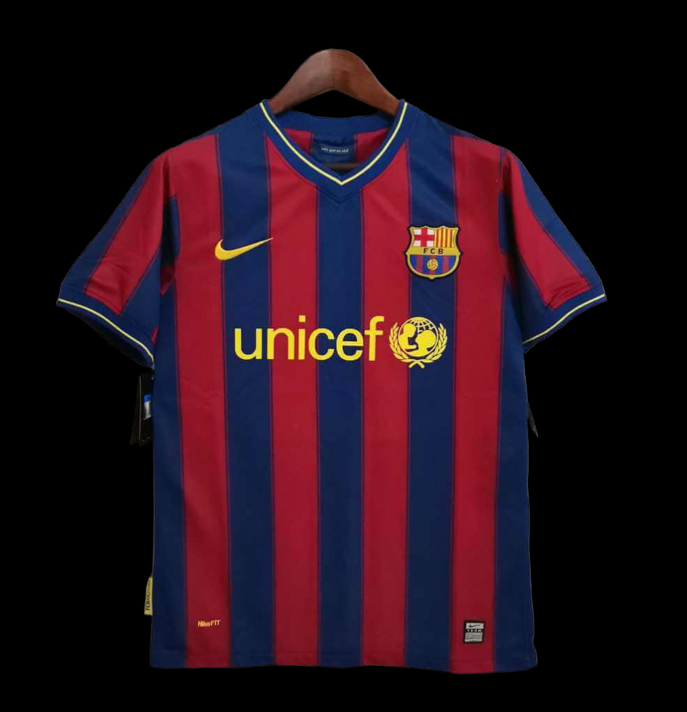 [INIESTA] BARCELONE 09/10 RETRO DOM