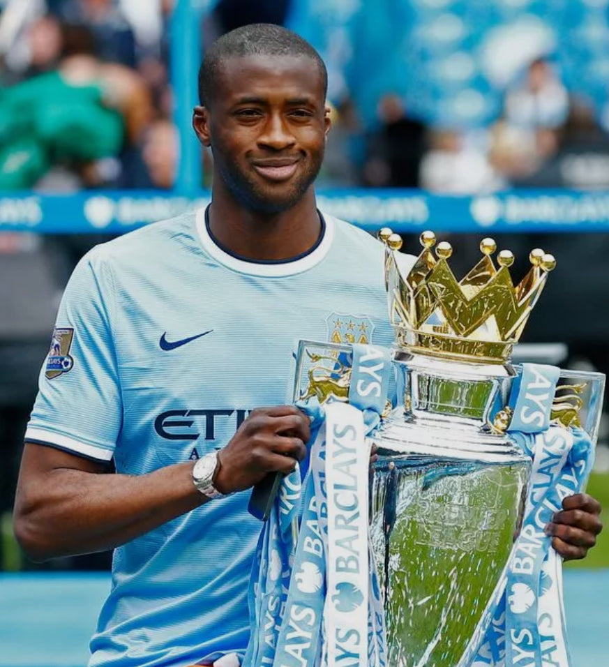 [YAYA TOURE] MANCHESTER CITY 13/14 RETRO DOM