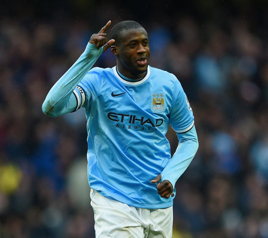 [YAYA TOURE] MANCHESTER CITY 13/14 RETRO DOM