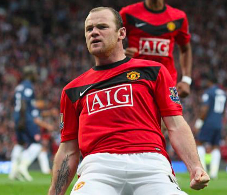 [ROONEY] MANCHESTER UNITED 09/10 RETRO DOM