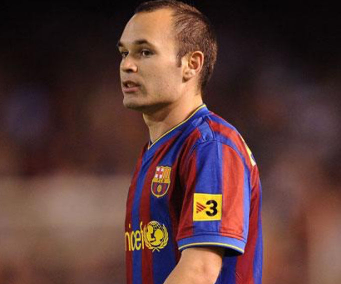 [INIESTA] BARCELONE 09/10 RETRO DOM